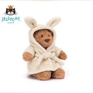 Jellycat Bartholomew Bear with Bathrobe